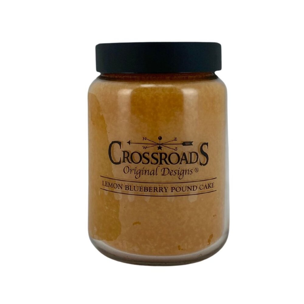 Crossroads 26oz Candle | Lemon Blueberry Pound Cake | 2 Wick **NEW